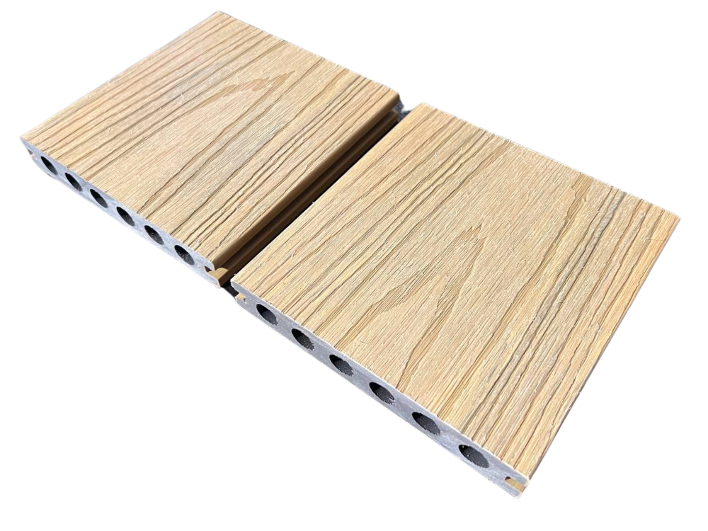 Deska tarasowa Gadin Natur z serii 2.0 w kolorze jasnego dębu, Oak