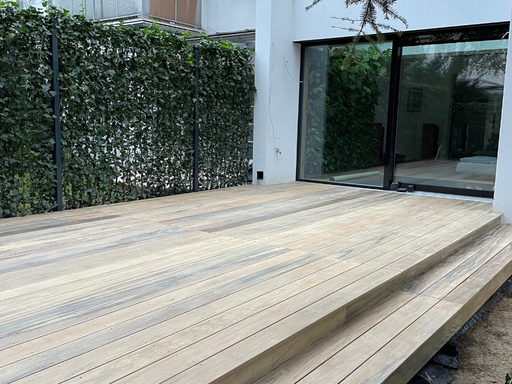 Taras z desek Mirindiba