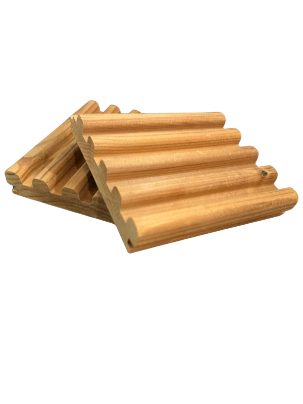 Deska elewacyjna z drewna termowanego świerkowego Termoświerk Femma typu okrągłe lamele